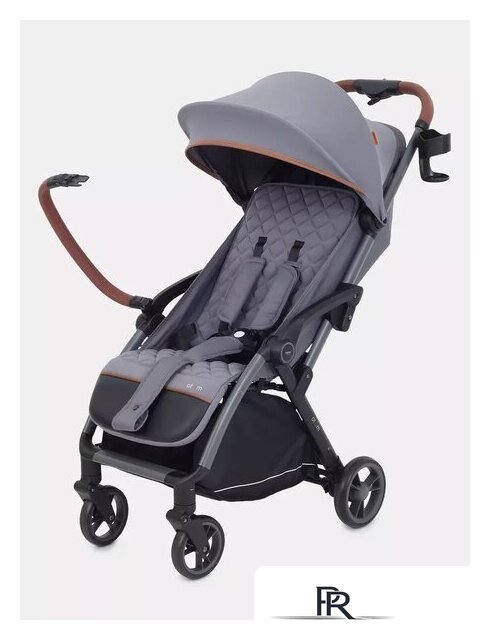 Коляска прогулочная «книга» MOWbaby Атом MB200 (Grey) - Изображение №9 — Интернет-магазин ПроЗаказ