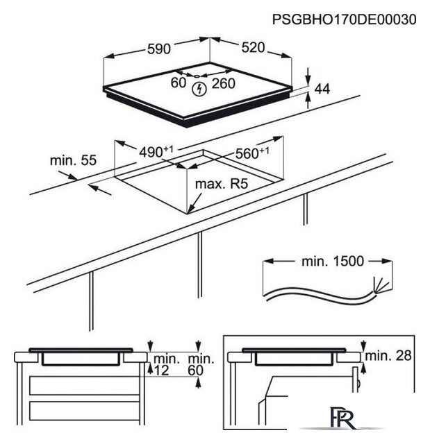 Варочная панель AEG IKB64410FB - Изображение №3 — Интернет-магазин ПроЗаказ