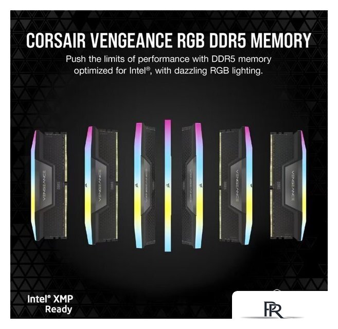 Оперативная память Corsair Vengeance RGB 2x16ГБ DDR5 5600 МГц CMH32GX5M2B5600C40K - Изображение №12 — Интернет-магазин ПроЗаказ