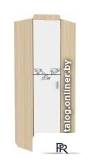 Шкаф распашной Аквилон Кот №3 (туя светлая/белый) - Изображение №1 — Интернет-магазин ПроЗаказ