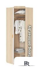 Шкаф распашной Аквилон Кот №3 (туя светлая/белый) - Изображение №5 — Интернет-магазин ПроЗаказ