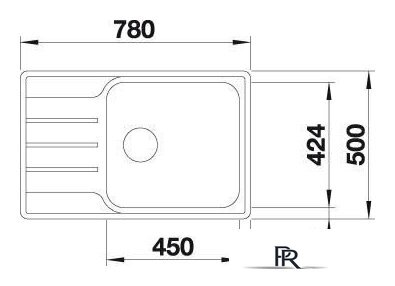 Кухонная мойка Blanco Lemis XL 6 S-IF Compact 525110 (серебристый) - Изображение №3 — Интернет-магазин ПроЗаказ