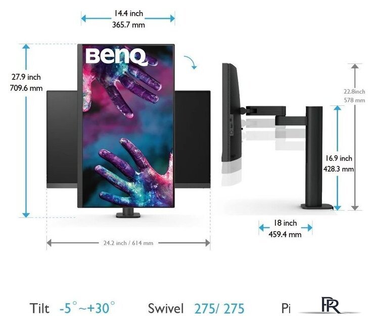 Монитор BenQ DesignVue PD2705UA - Изображение №18 — Интернет-магазин ПроЗаказ