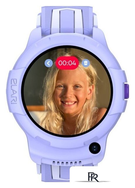 Детские умные часы Elari KidPhone 4G Wink (сиреневый) - Изображение №12 — Интернет-магазин ПроЗаказ