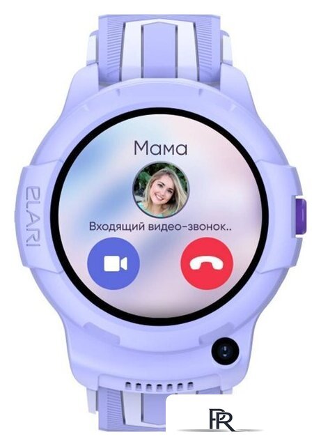 Детские умные часы Elari KidPhone 4G Wink (сиреневый) - Изображение №8 — Интернет-магазин ПроЗаказ