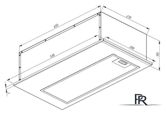 Кухонная вытяжка Akpo Mio 60 WK-12 (нержавеющая сталь) - Изображение №7 — Интернет-магазин ПроЗаказ