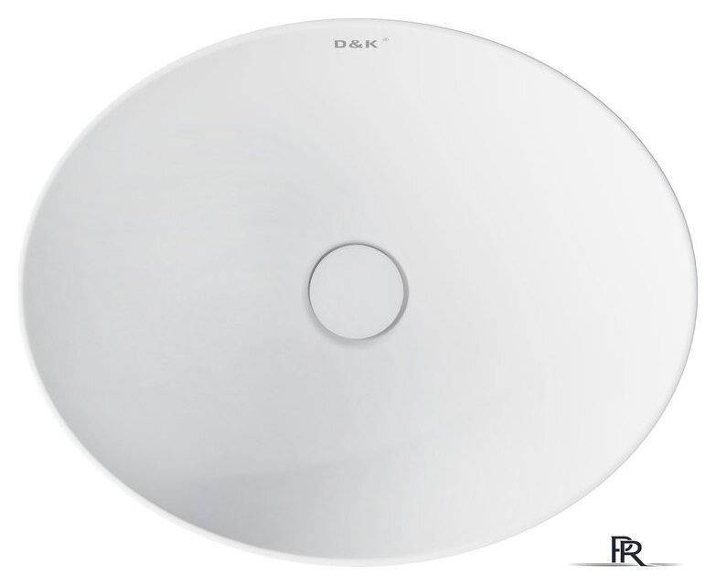 Умывальник D&K Matrix DT1390708 (белый матовый) - Изображение №3 — Интернет-магазин ПроЗаказ