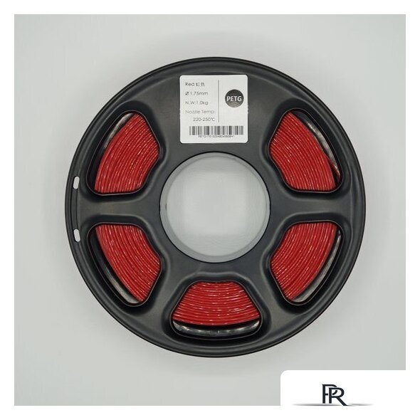 Пластик Mitek PETG (1.75мм, 1кг, красный прозрачный) - Изображение №3 — Интернет-магазин ПроЗаказ