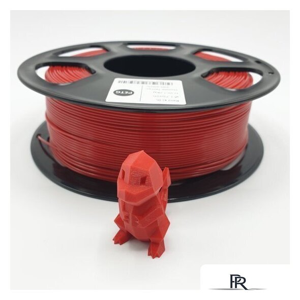 Пластик Mitek PETG (1.75мм, 1кг, красный прозрачный) - Изображение №2 — Интернет-магазин ПроЗаказ