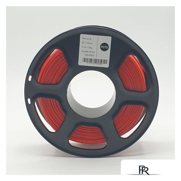 Пластик Mitek PETG (1.75мм, 1кг, красный прозрачный) - Изображение №4 — Интернет-магазин ПроЗаказ