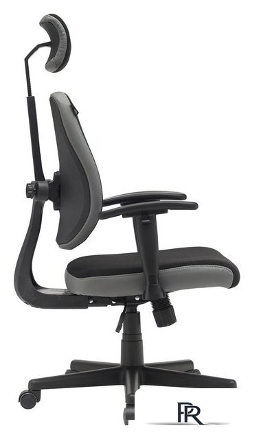 Офисное кресло CACTUS CS-CHR-MC03-BKGY (черный/серый) - Изображение №3 — Интернет-магазин ПроЗаказ