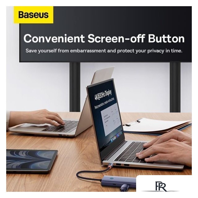 Док-станция Baseus UltraJoy Series 6-Port Hub Docking Station B00052802811-00 - Изображение №8 — Интернет-магазин ПроЗаказ