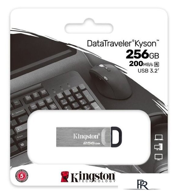 USB Flash Kingston Kyson 256GB - Изображение №4 — Интернет-магазин ПроЗаказ