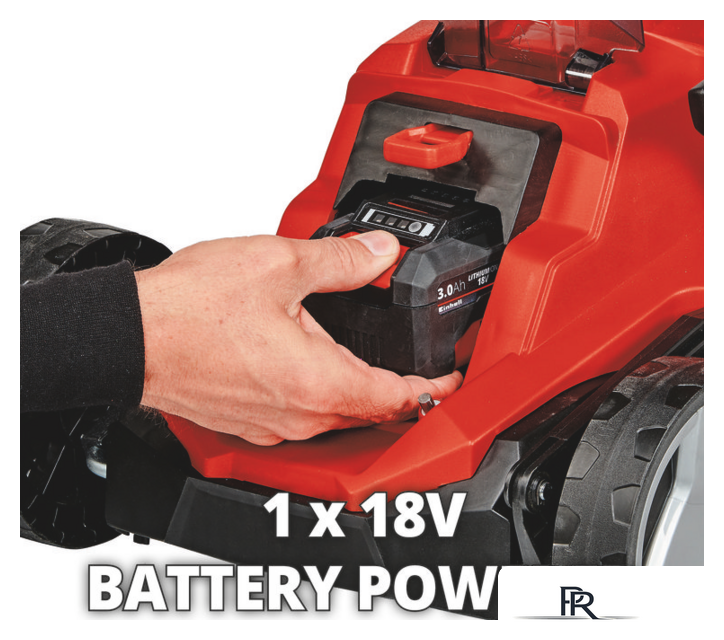 Газонокосилка Einhell GE-CM 18/33 Li-Solo (с 1-им АКБ) - Изображение №6 — Интернет-магазин ПроЗаказ