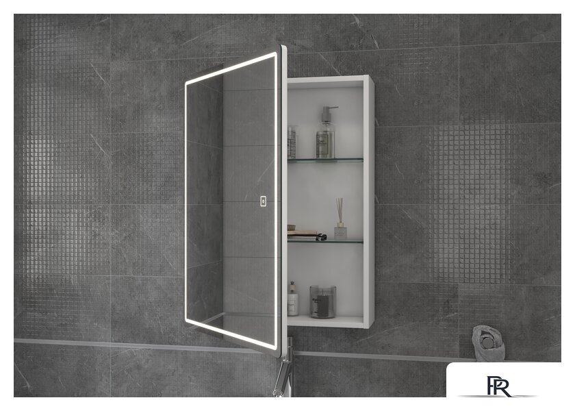  Vigo Шкаф с зеркалом Geometry 600 - Изображение №2 — Интернет-магазин ПроЗаказ