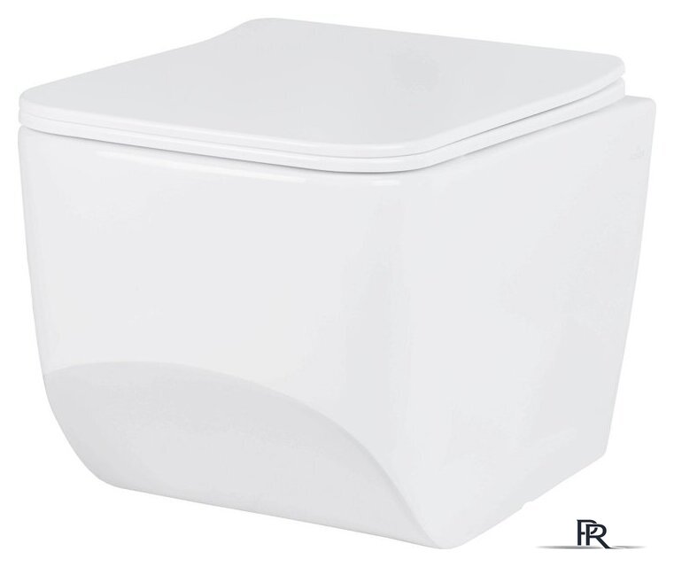 Унитаз подвесной Roxen Boro в комплекте с инсталляцией StounFix Dual Fresh 6 в 1 966418 (кнопка: серый бетон) - Изображение №4 — Интернет-магазин ПроЗаказ