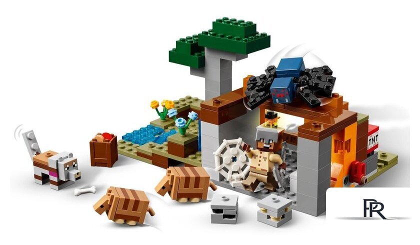 Конструктор LEGO Minecraft 21269 Экспедиция на рудник Броненосец - Изображение №8 — Интернет-магазин ПроЗаказ