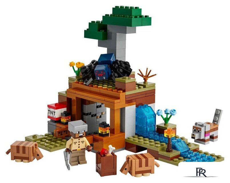 Конструктор LEGO Minecraft 21269 Экспедиция на рудник Броненосец - Изображение №7 — Интернет-магазин ПроЗаказ
