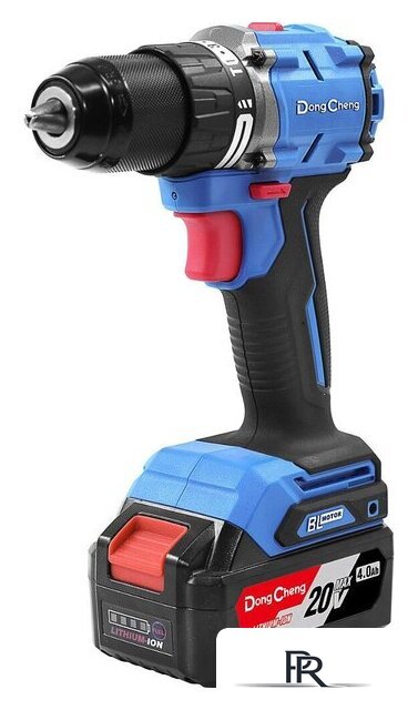 Ударная дрель-шуруповерт DongCheng DCJZ2060i Type EM (с 2-мя АКБ, кейс) - Изображение №1 — Интернет-магазин ПроЗаказ