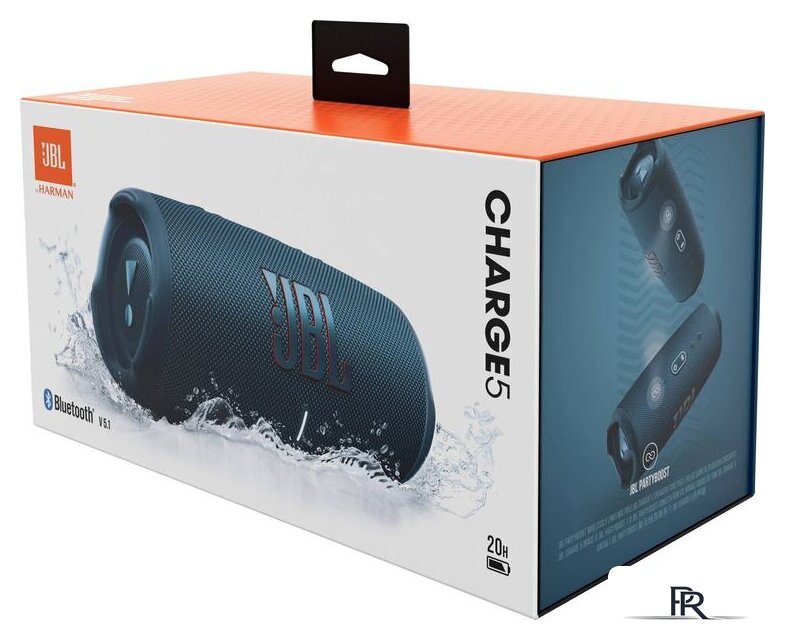 Беспроводная колонка JBL Charge 5 (синий) - Изображение №8 — Интернет-магазин ПроЗаказ