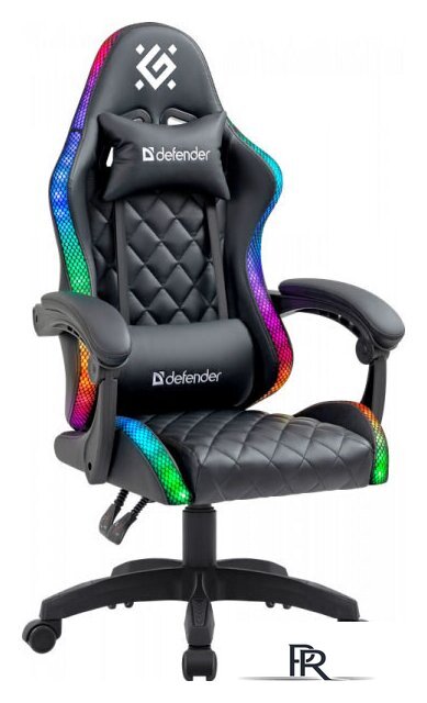 Игровое (геймерское) кресло Defender Energy (черный) - Изображение №1 — Интернет-магазин ПроЗаказ