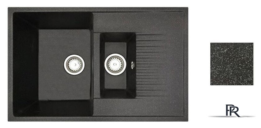 Кухонная мойка БелЭворс Forma R (черный) - Изображение №1 — Интернет-магазин ПроЗаказ