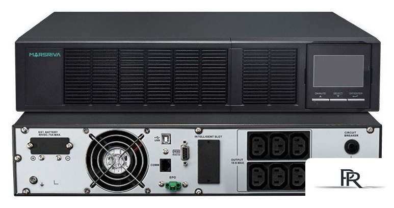 Источник бесперебойного питания Marsriva Lithium On-Line UPS MR-UL1KRT-H - Изображение №3 — Интернет-магазин ПроЗаказ