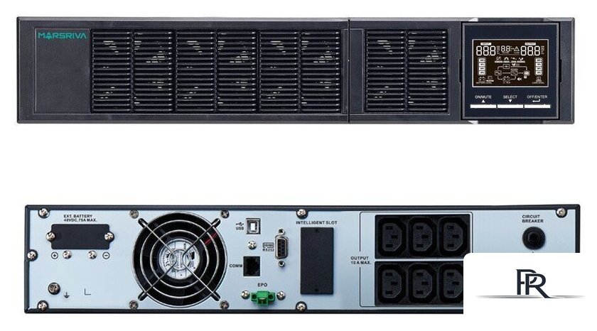 Источник бесперебойного питания Marsriva Lithium On-Line UPS MR-UL1KRT-H - Изображение №4 — Интернет-магазин ПроЗаказ