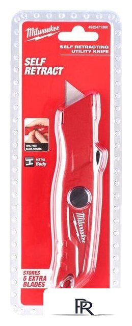 Нож строительный Milwaukee 4932471360 - Изображение №3 — Интернет-магазин ПроЗаказ