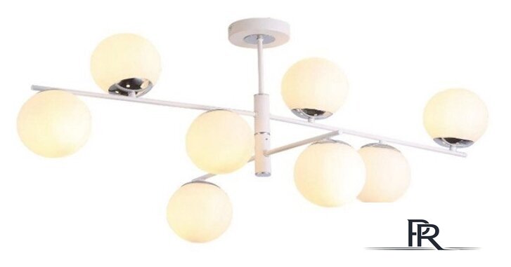 Люстра средней высоты Mirastyle MD-16115/8 WH+CR - Изображение №1 — Интернет-магазин ПроЗаказ
