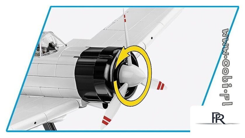 Конструктор Cobi World War II 5729 Mitsubishi A6M2 Zero-Sen - Изображение №6 — Интернет-магазин ПроЗаказ