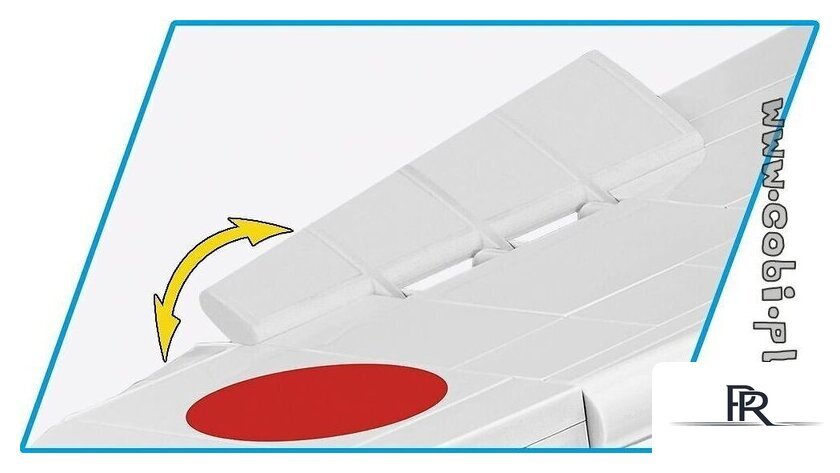 Конструктор Cobi World War II 5729 Mitsubishi A6M2 Zero-Sen - Изображение №5 — Интернет-магазин ПроЗаказ