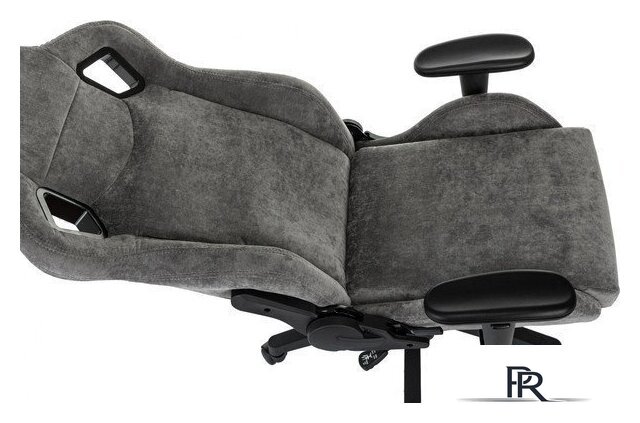 Игровое (геймерское) кресло Zombie Ghost Fabric (серый Light-19) - Изображение №7 — Интернет-магазин ПроЗаказ