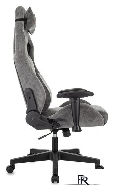 Игровое (геймерское) кресло Zombie Ghost Fabric (серый Light-19) - Изображение №3 — Интернет-магазин ПроЗаказ