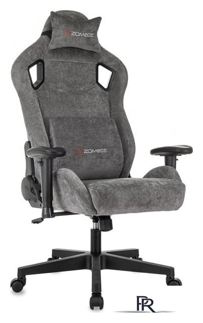 Игровое (геймерское) кресло Zombie Ghost Fabric (серый Light-19) - Изображение №1 — Интернет-магазин ПроЗаказ