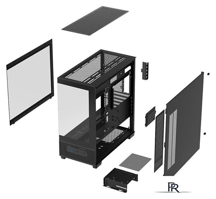 Корпус XASTRA Q500M 0F (черный) - Изображение №13 — Интернет-магазин ПроЗаказ