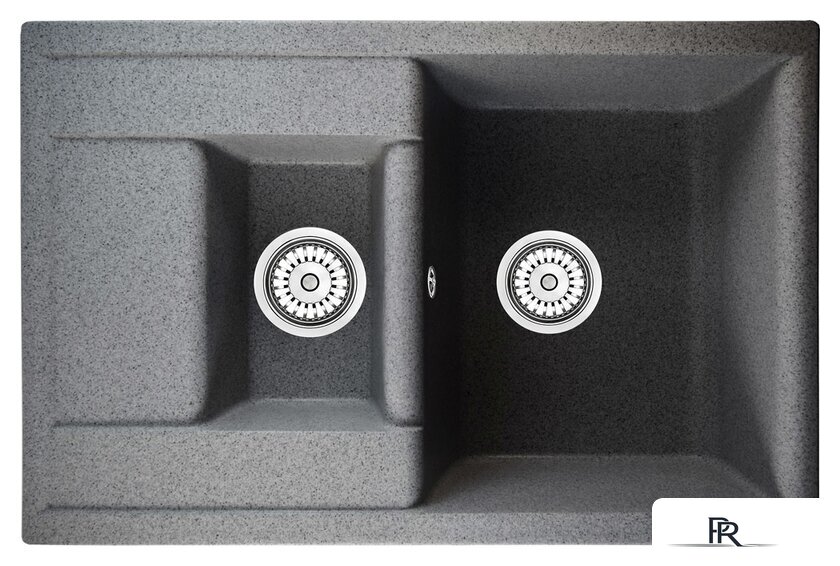Кухонная мойка Berge BR-7612 (графит матовый) - Изображение №1 — Интернет-магазин ПроЗаказ