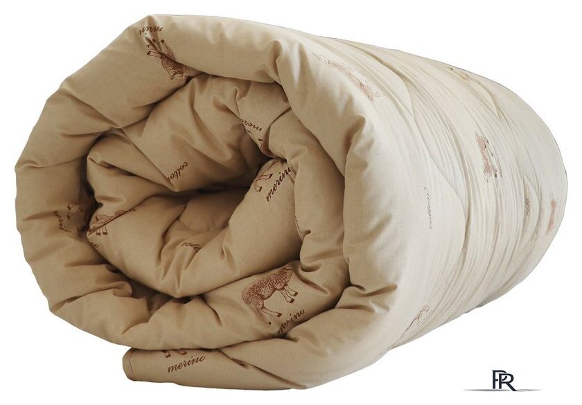 Одеяло Файбертек ШМ.2.05.П 220x200 (шерсть мериноса) - Изображение №1 — Интернет-магазин ПроЗаказ