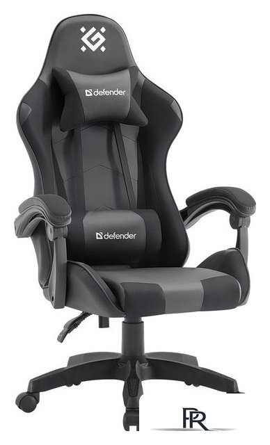 Игровое (геймерское) кресло Defender Okas (черный) - Изображение №1 — Интернет-магазин ПроЗаказ