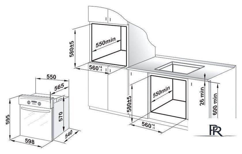 Электрический духовой шкаф GEFEST ДА 622-03 РН3М - Изображение №2 — Интернет-магазин ПроЗаказ