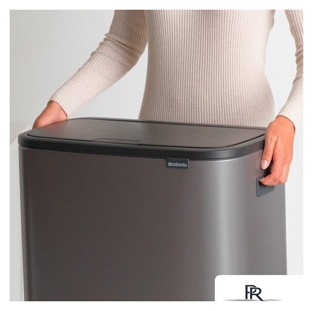 Мусорное ведро Brabantia Bo Touch Bin 60 л (платиновый) - Изображение №11 — Интернет-магазин ПроЗаказ