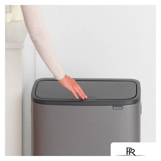 Мусорное ведро Brabantia Bo Touch Bin 60 л (платиновый) - Изображение №10 — Интернет-магазин ПроЗаказ
