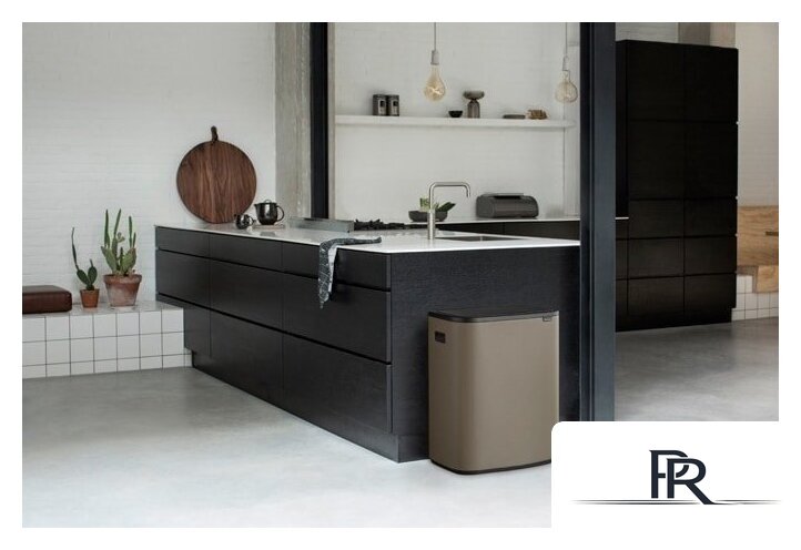 Мусорное ведро Brabantia Bo Touch Bin 60 л (платиновый) - Изображение №6 — Интернет-магазин ПроЗаказ