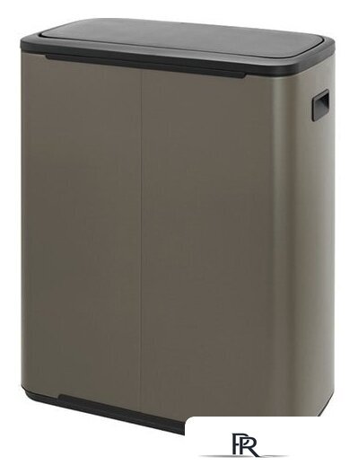 Мусорное ведро Brabantia Bo Touch Bin 60 л (платиновый) - Изображение №2 — Интернет-магазин ПроЗаказ