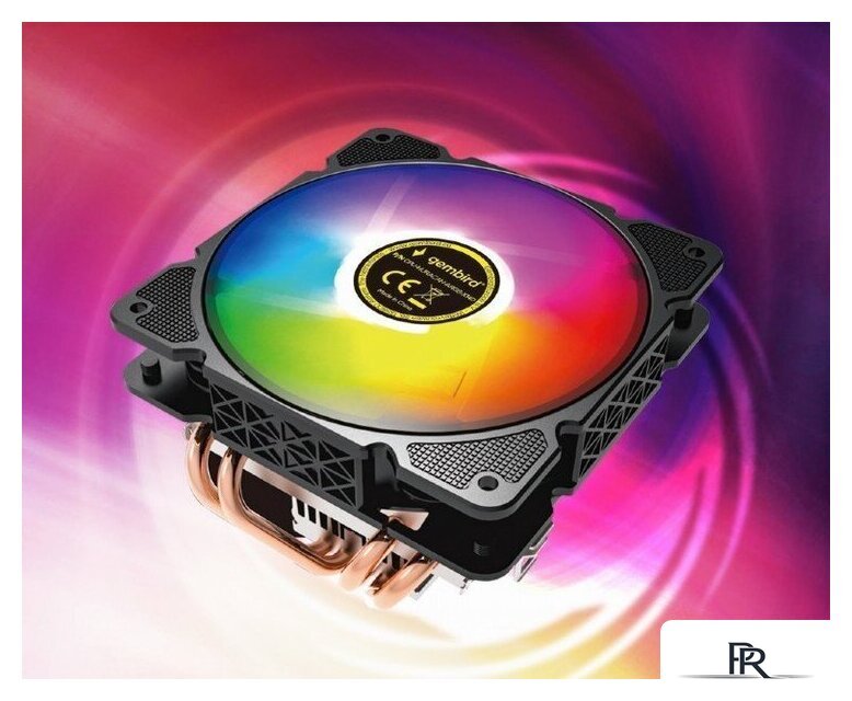 Кулер для процессора Gembird CPU-HURACAN-ARGB-X140 - Изображение №6 — Интернет-магазин ПроЗаказ