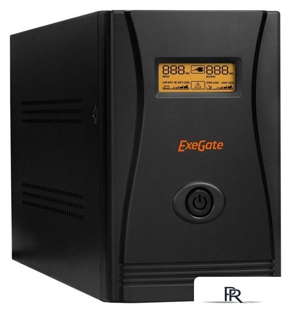 Источник бесперебойного питания ExeGate SpecialPro Smart LLB-2000.LCD.AVR.EURO.RJ.USB - Изображение №1 — Интернет-магазин ПроЗаказ
