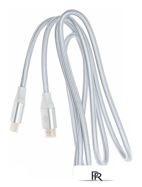 Кабель CACTUS HDMI - HDMI CS-HDMI.2.1-1.8 (1.8 м, серебристый) - Изображение №4 — Интернет-магазин ПроЗаказ