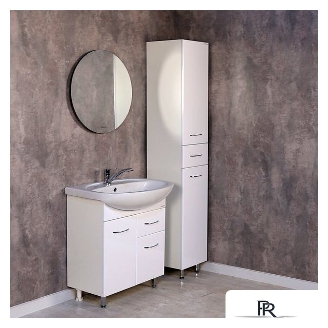  Onika Шкаф-пенал для ванной Модерн 26.17 L с корзиной (402606) - Изображение №4 — Интернет-магазин ПроЗаказ