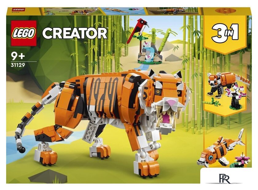 Конструктор LEGO Creator 31129 Величественный тигр - Изображение №21 — Интернет-магазин ПроЗаказ