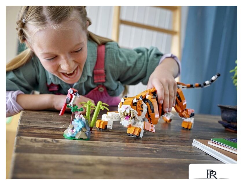 Конструктор LEGO Creator 31129 Величественный тигр - Изображение №6 — Интернет-магазин ПроЗаказ